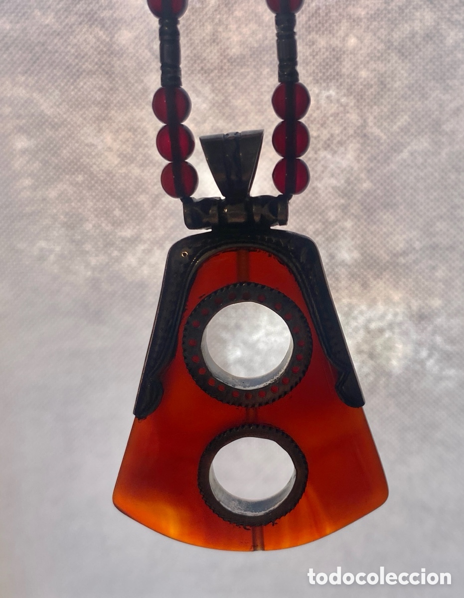 Joyeria: Collar de plata Tuareg y &Aacute;gata - Foto 3