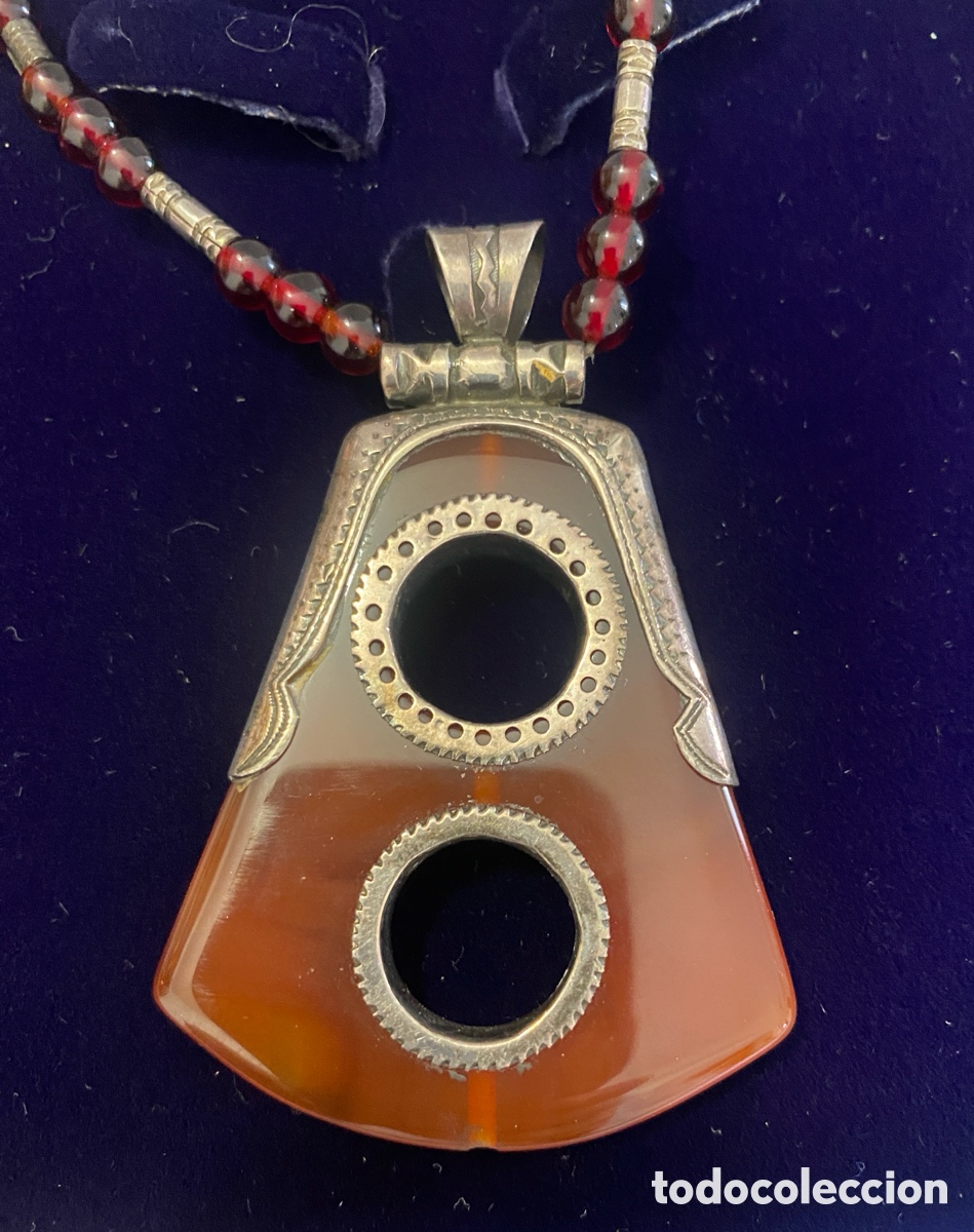 Joyeria: Collar de plata Tuareg y &Aacute;gata - Foto 4