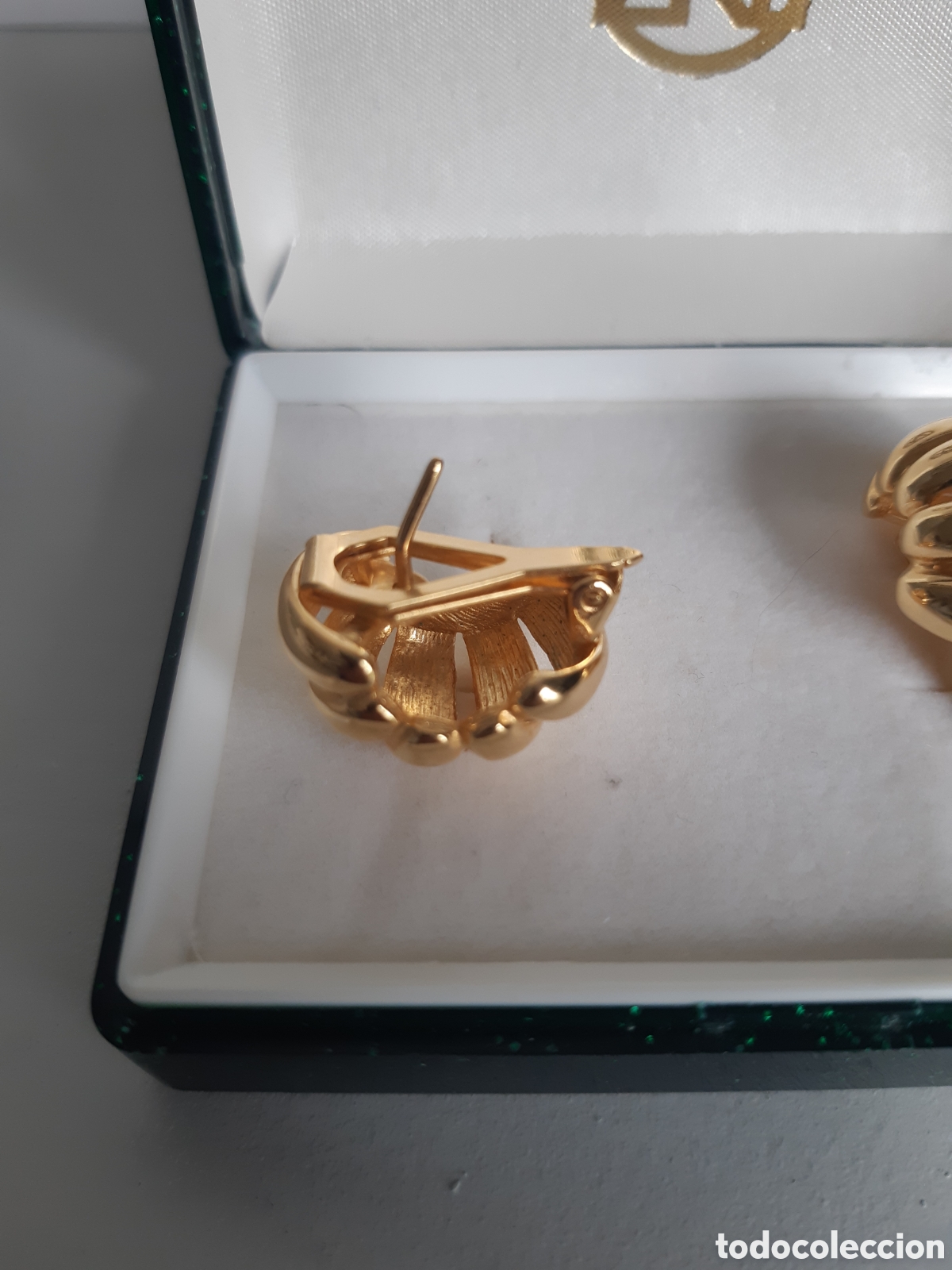 Joyeria: Pendientes chapados oro. ZRC - Foto 4