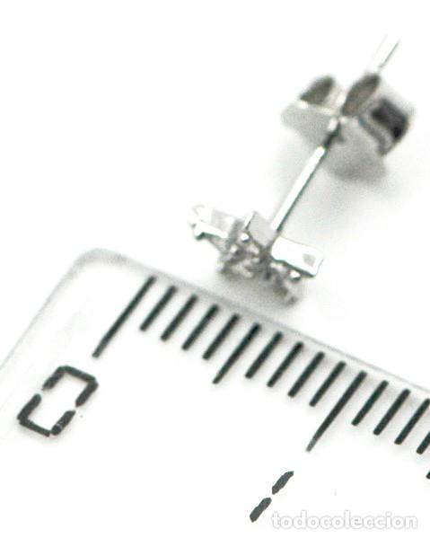 Joyeria: Pendientes estrella mini Plata Ley circonitas, 5mm - Foto 4