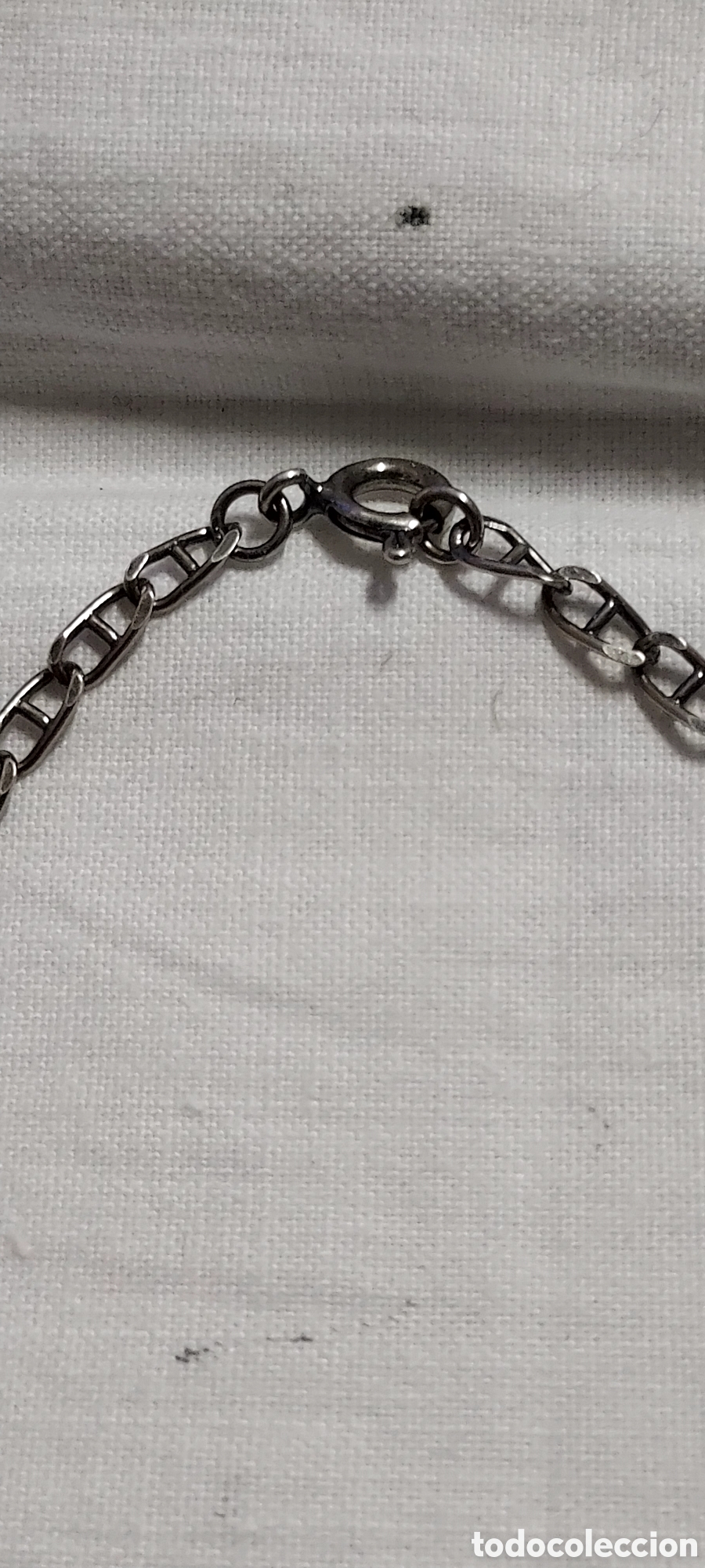 Joyeria: BONITO COLLAR DE PLATA CU&Ntilde;ADO 925 EN EL CIERRE - Foto 5