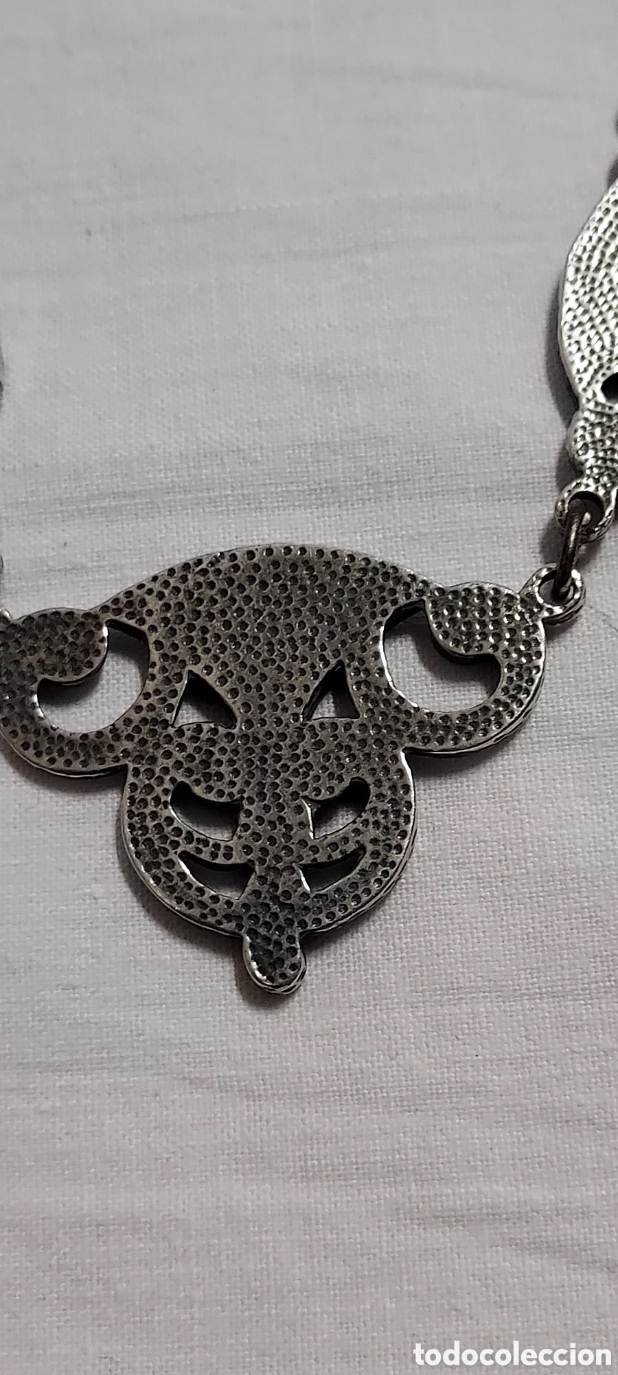 Joyeria: BONITO COLLAR DE PLATA CU&Ntilde;ADO 925 EN EL CIERRE - Foto 7