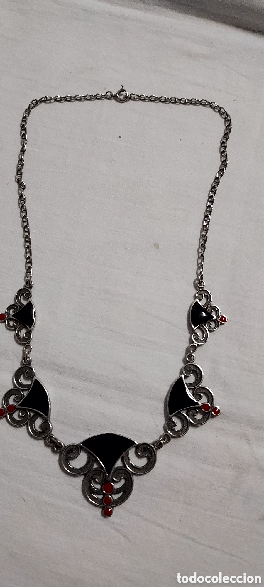 Joyeria: BONITO COLLAR DE PLATA CU&Ntilde;ADO 925 EN EL CIERRE - Foto 10