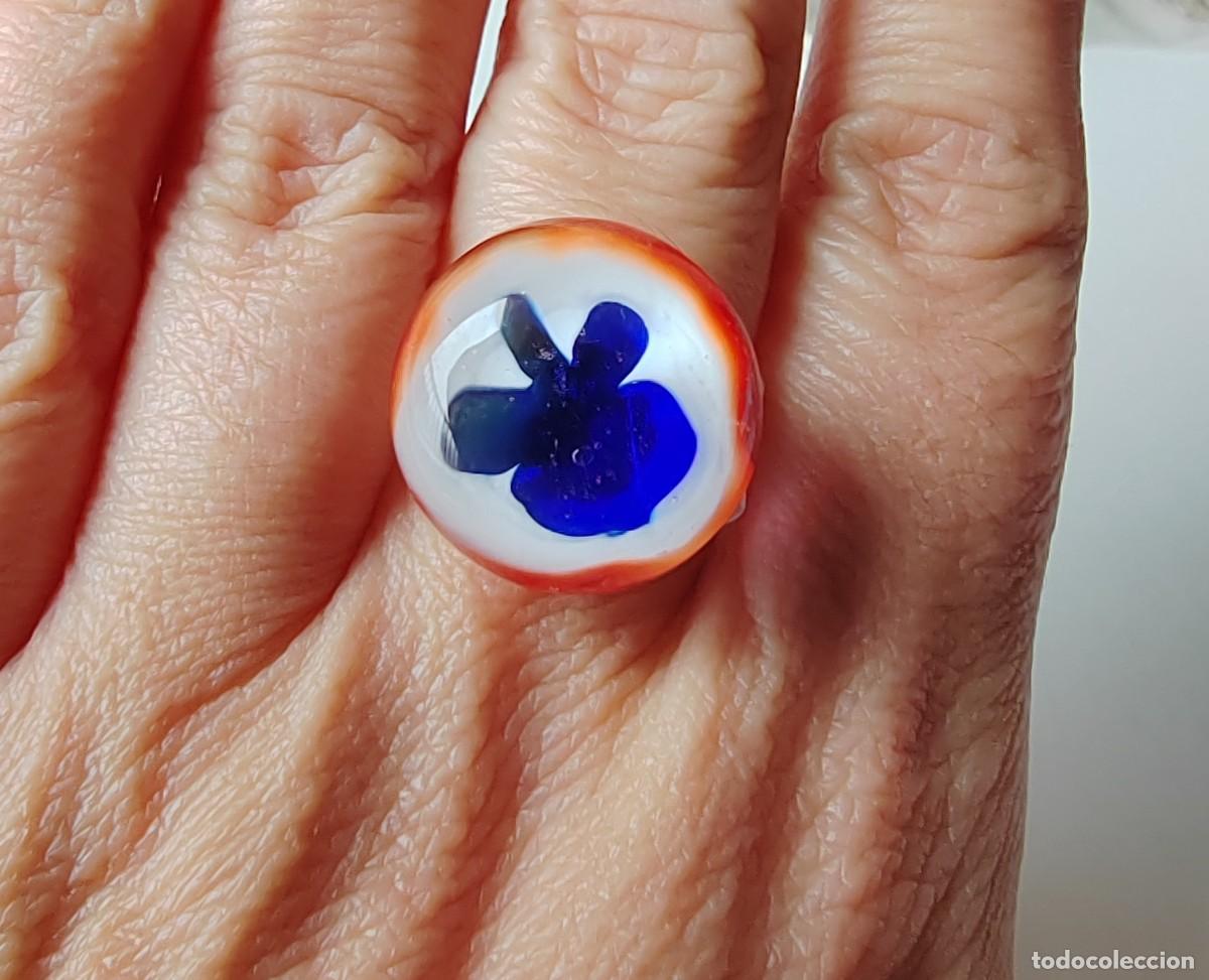 Joyeria: Anillo de Cristal de Murano - Foto 1