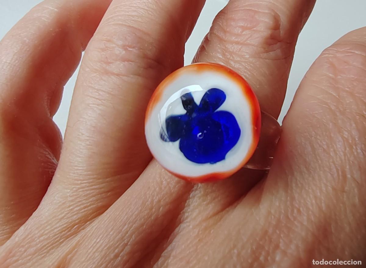 Joyeria: Anillo de Cristal de Murano - Foto 3
