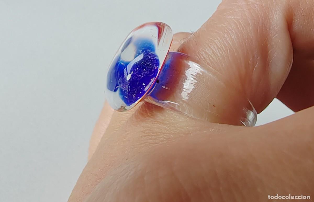 Joyeria: Anillo de Cristal de Murano - Foto 4
