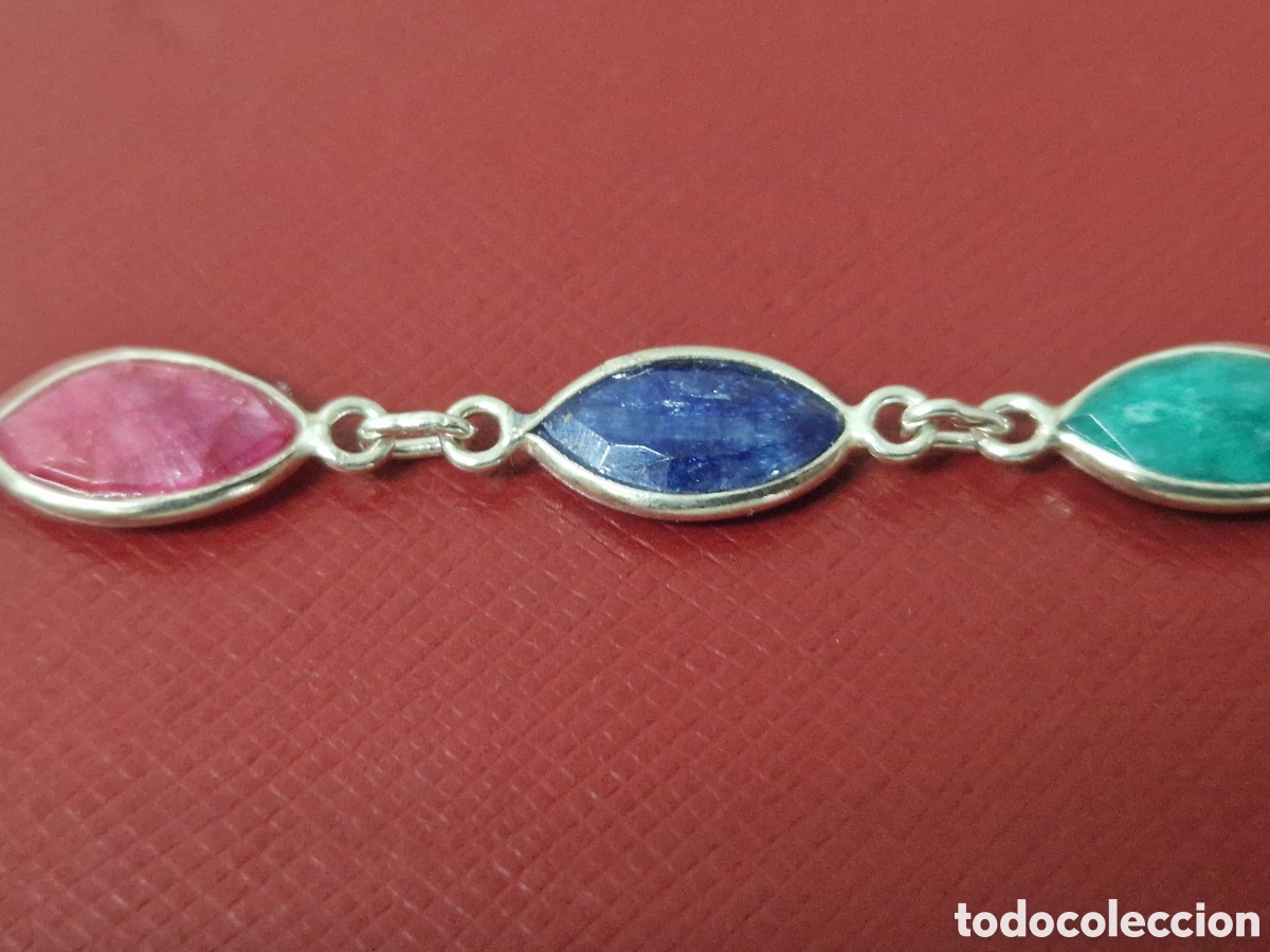 Joyeria: PULSERA PLATA PIEDRAS PRECIOSAS - Foto 3