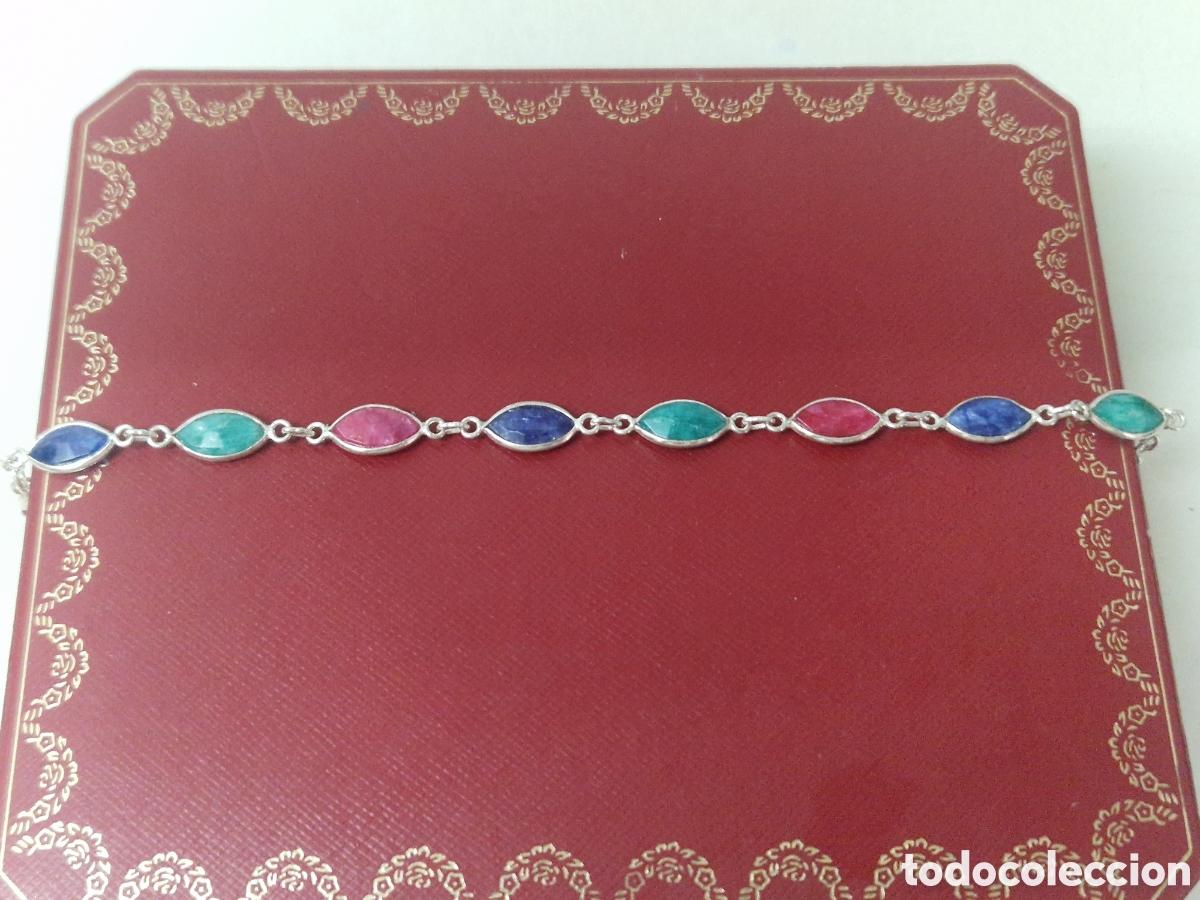 Joyeria: PULSERA PLATA PIEDRAS PRECIOSAS - Foto 5