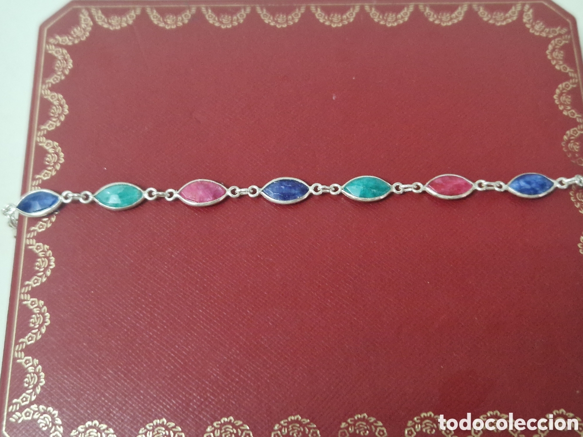 Joyeria: PULSERA PLATA PIEDRAS PRECIOSAS - Foto 6