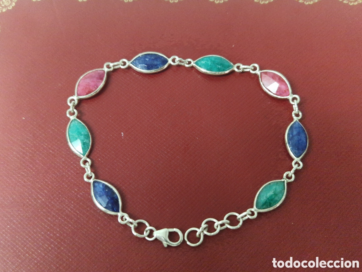 Joyeria: PULSERA PLATA PIEDRAS PRECIOSAS - Foto 8