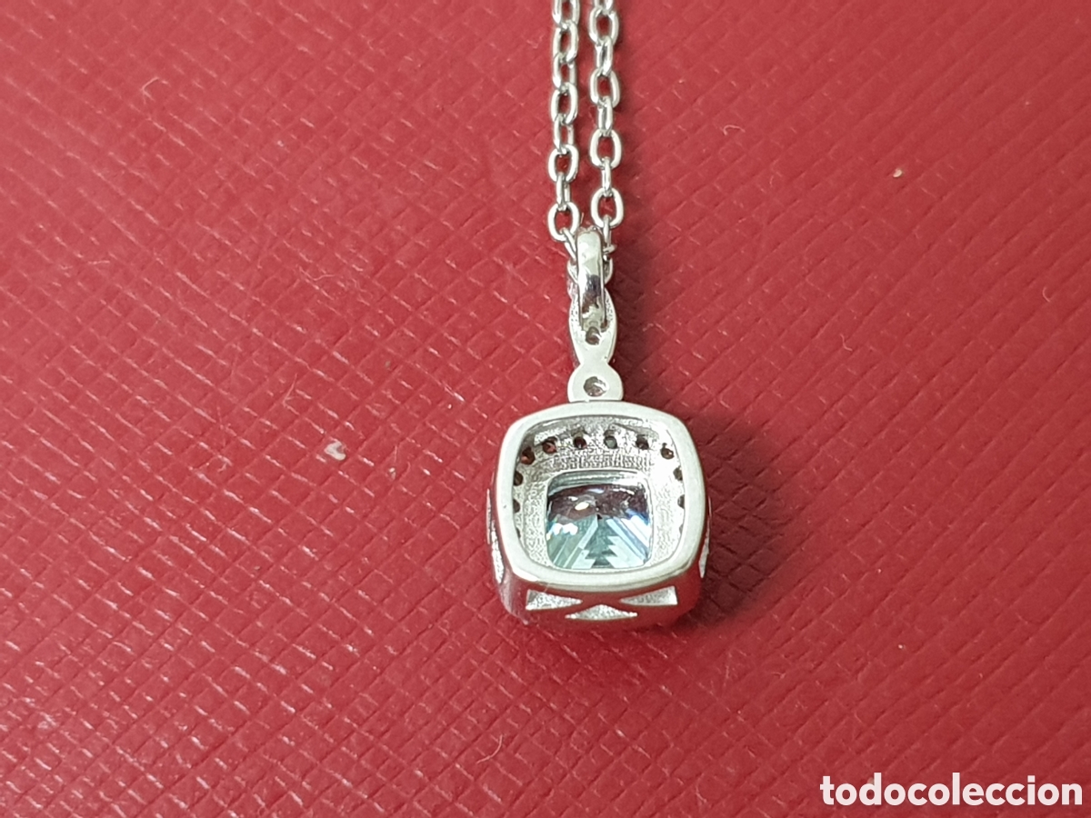 Joyeria: COLGANTEVY CADENA PLATA Y TOPACIO AZUL - Foto 7