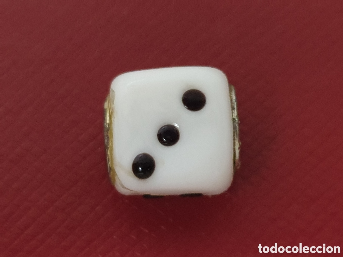 Joyeria: CHARM DE PLATA DADO DE LA,SUERTE - Foto 2