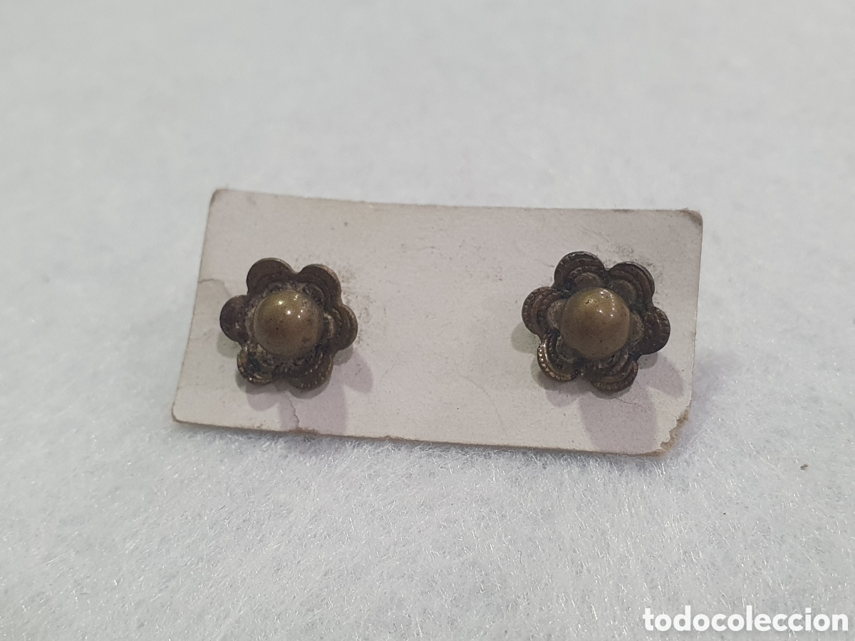 Joyeria: Pendientes bisuteria antigua. (L85) - Foto 1