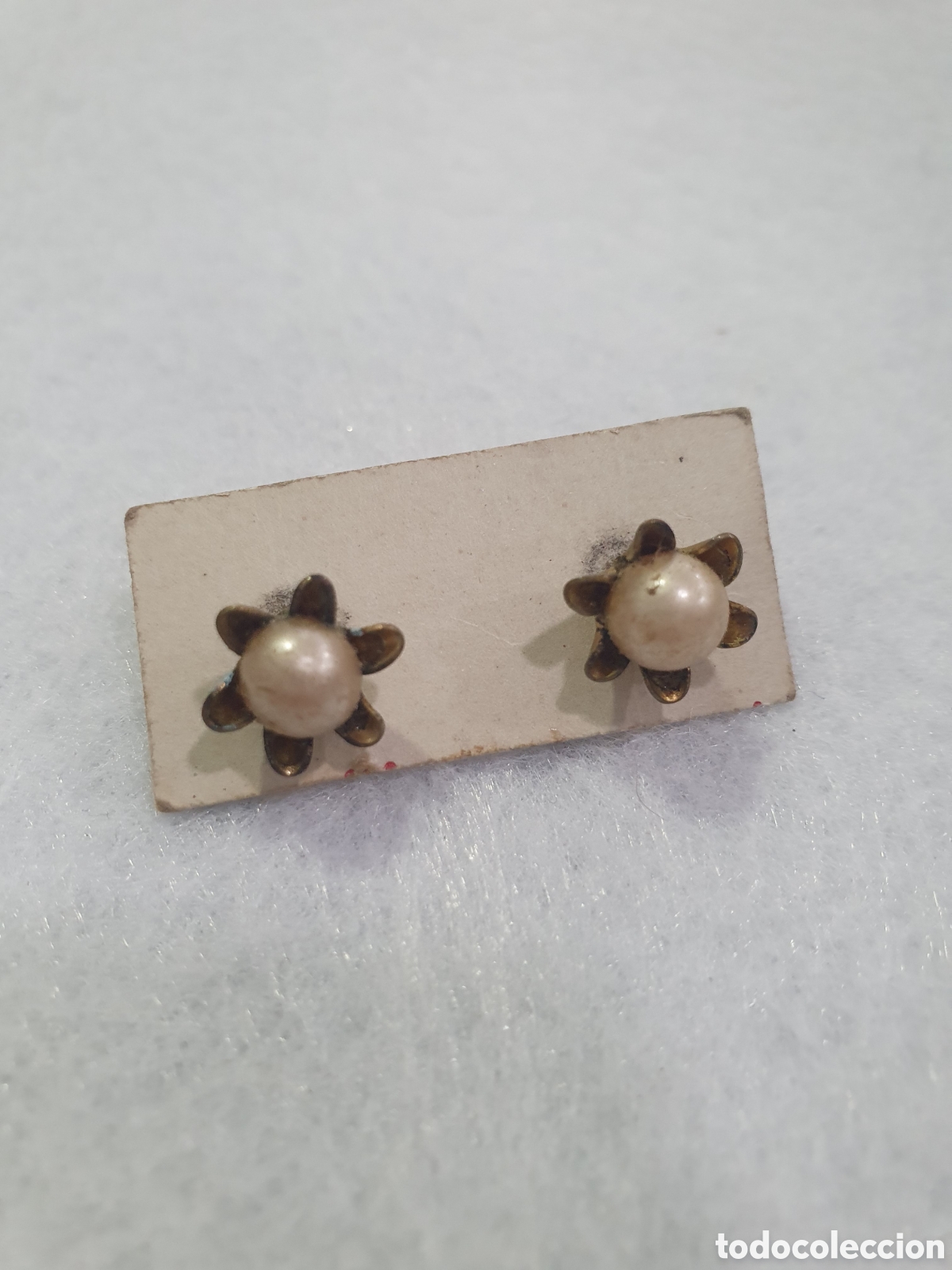 Joyeria: Pendientes bisuteria antigua. (L85) - Foto 1