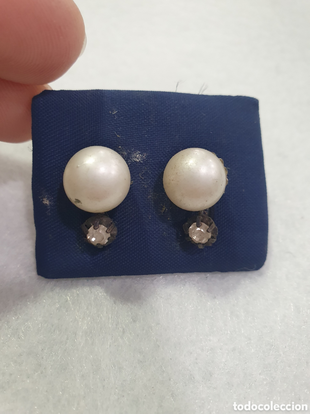 Joyeria: Pendientes bisuteria antigua. (L85) - Foto 1