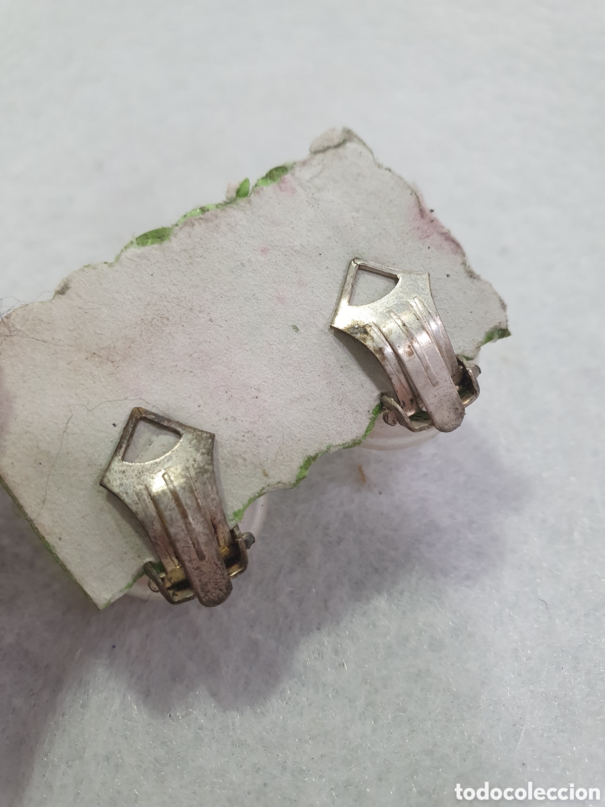 Joyeria: Pendientes bisuteria antigua. (L85) - Foto 2