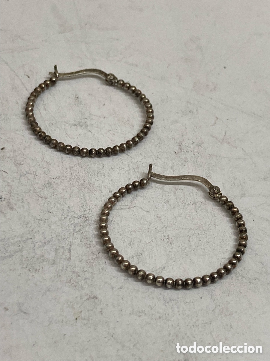 Joyeria: Pendientes de plata P227 - Foto 1