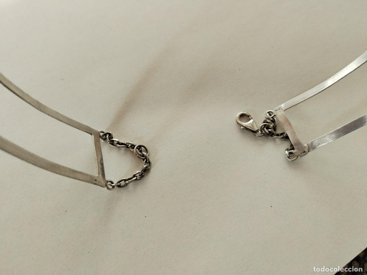 Joyeria: vintage collar de plata con onix y citrine - Foto 4