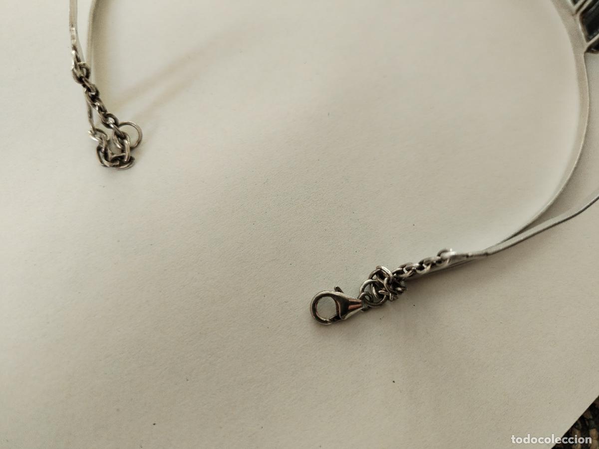 Joyeria: vintage collar de plata con onix y citrine - Foto 5