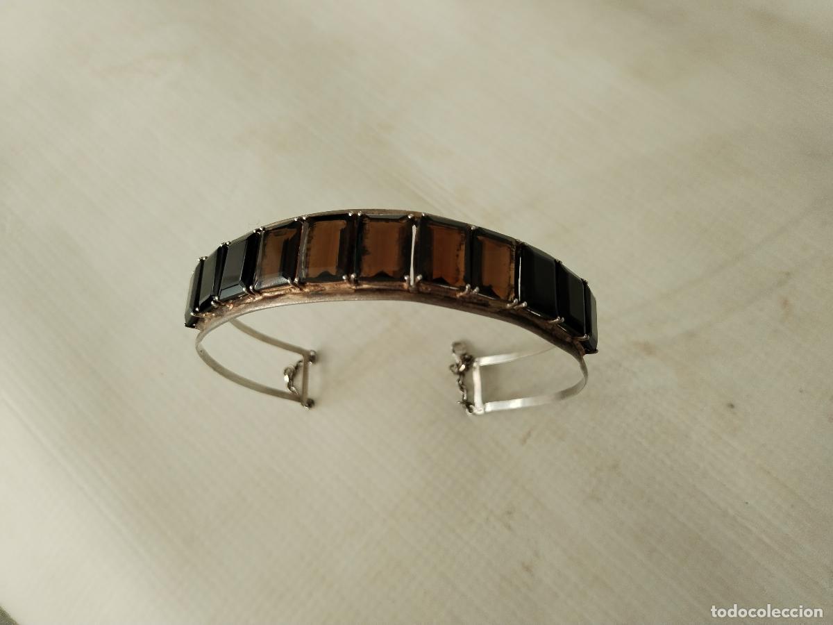 Joyeria: vintage collar de plata con onix y citrine - Foto 13