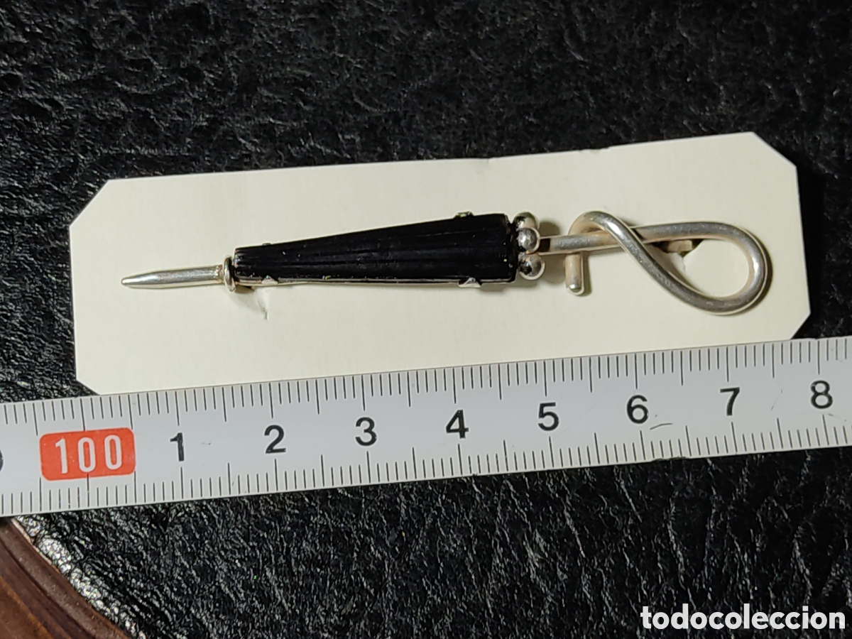 Joyeria: Broche paraguas antiguo. - Foto 5
