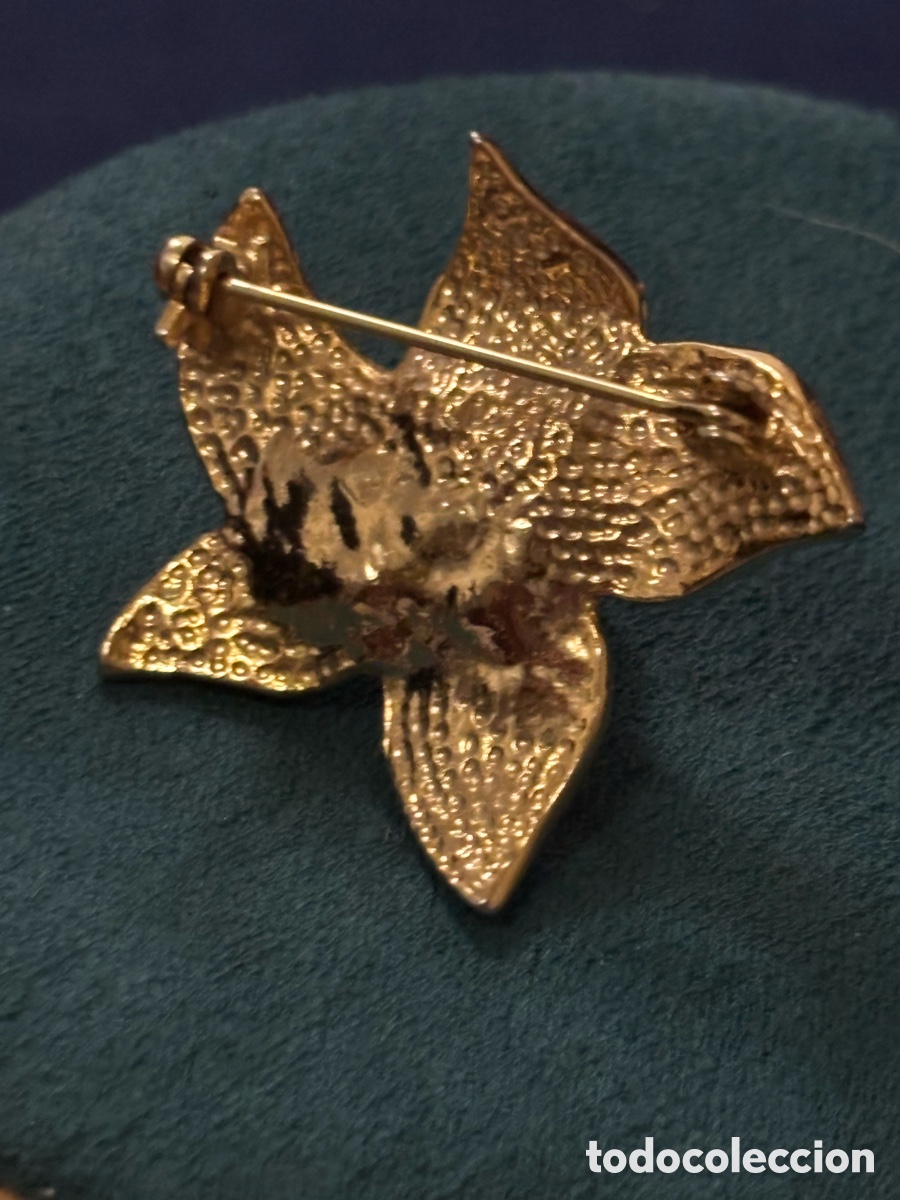 Joyeria: Broche dorado vintage - Foto 2
