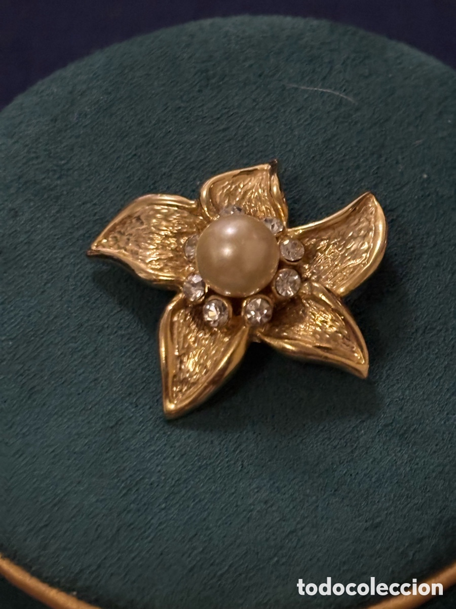 Joyeria: Broche dorado vintage - Foto 1