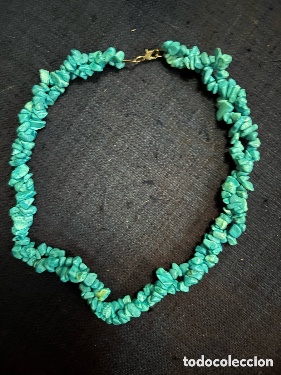 Joyeria: Bonito collar piedras turquesa - Foto 2