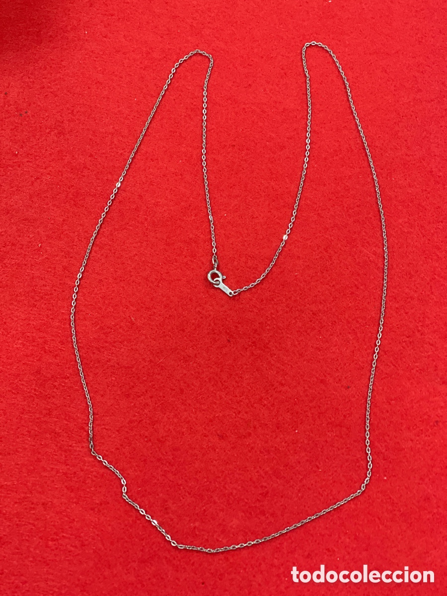 Joyeria: Cadena en plata de ley contrastada. - Foto 1