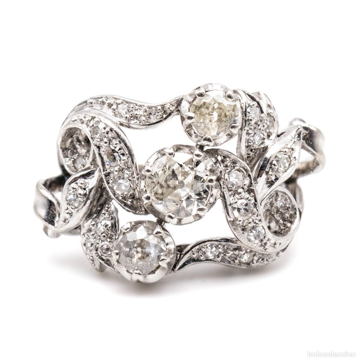 Joyeria: Gran Sortija A&ntilde;os 50 - Foto 1