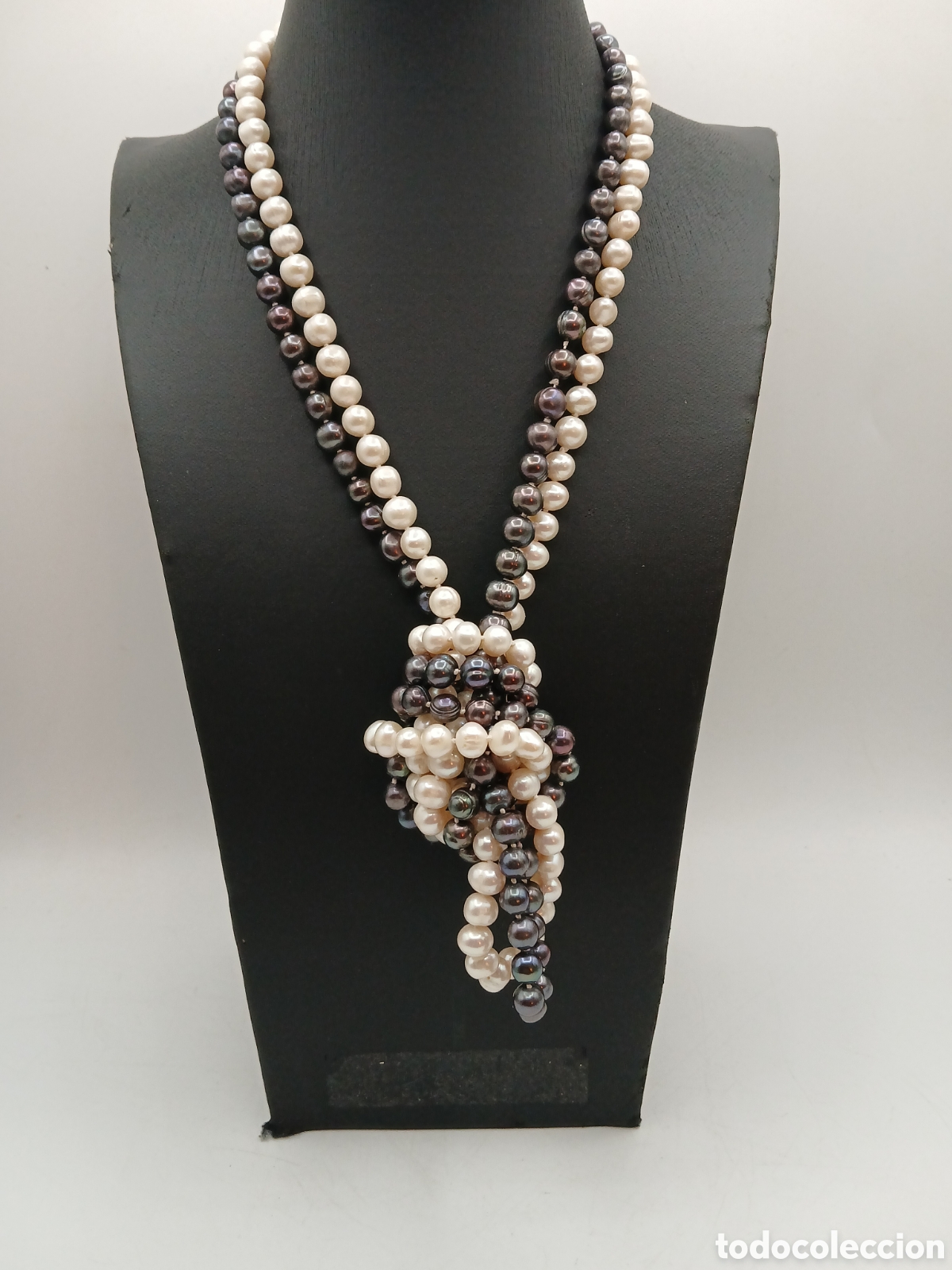 Joyeria: Collar perlas de Tahiti bicolor. Sin cierre - Foto 2