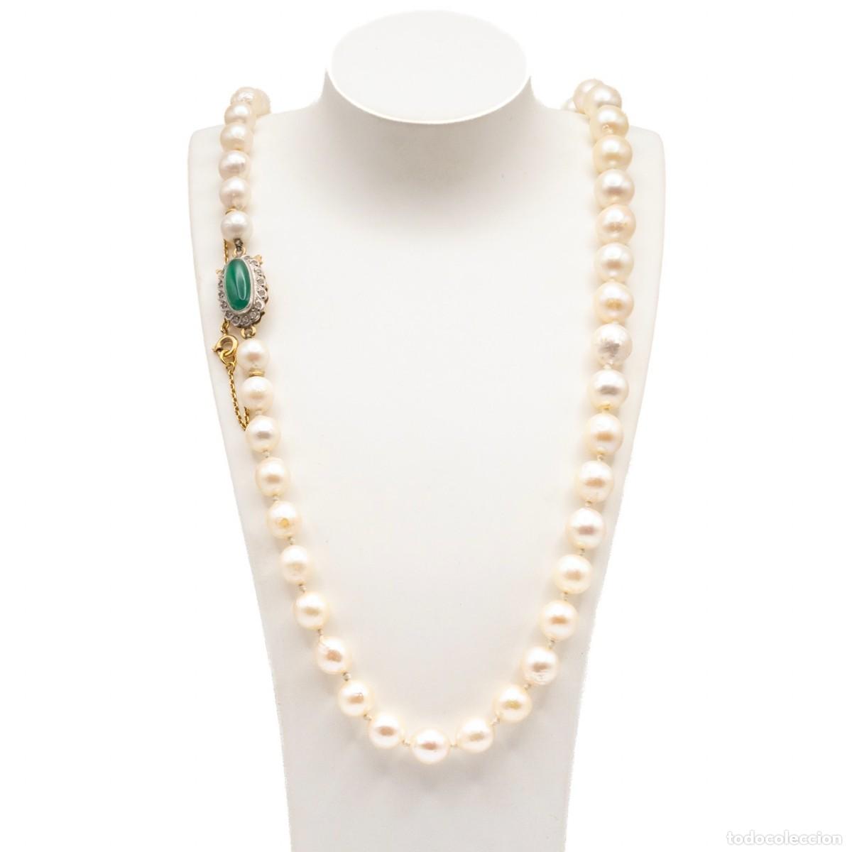 Joyeria: Collar Perlas Broche Roseta - Foto 2
