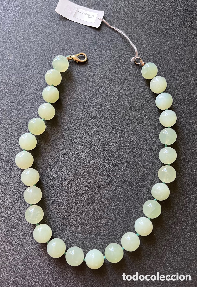 Joyeria: Collar jade y plata de ley - Foto 1