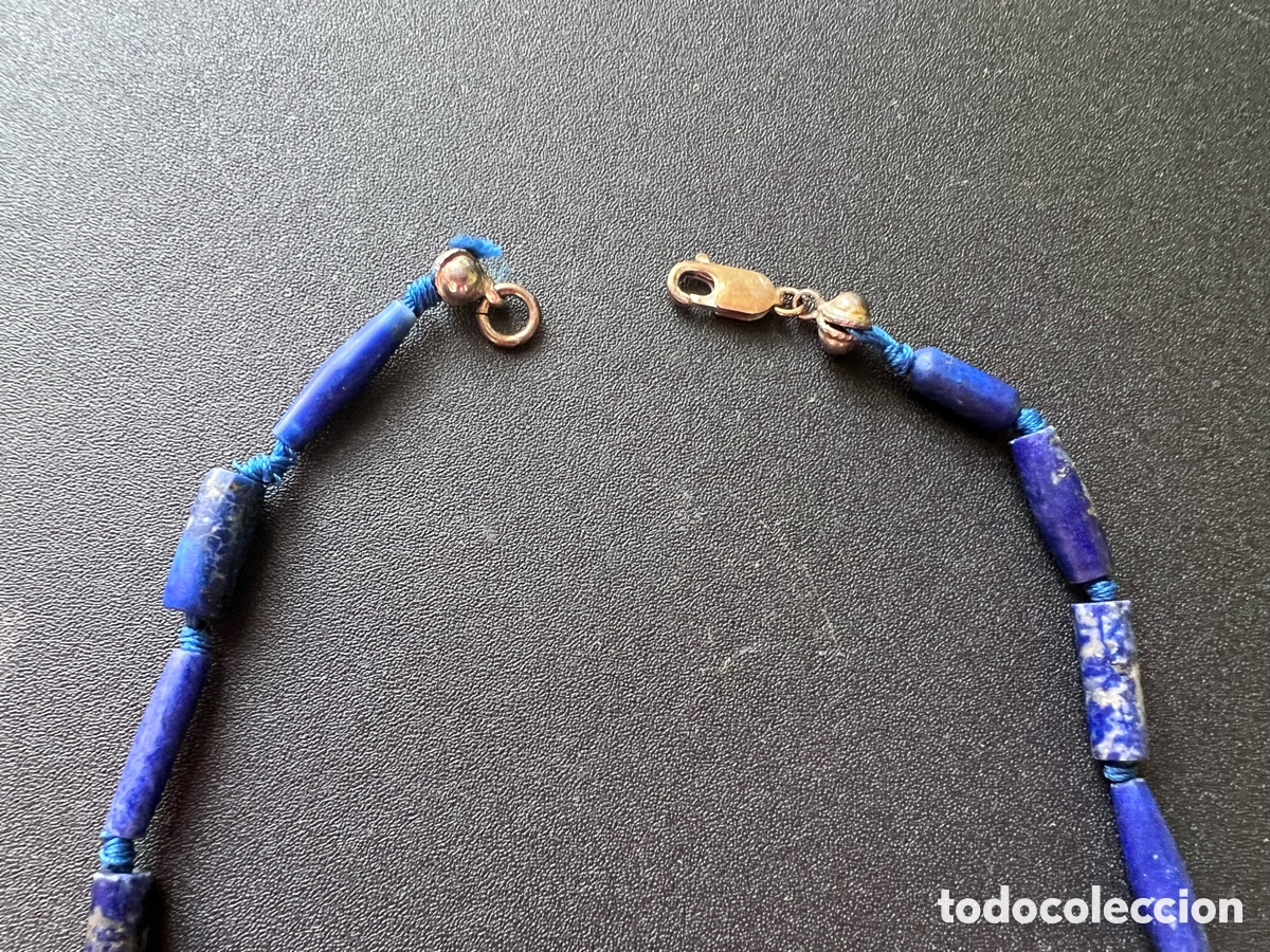 Joyeria: Collar lapisl&aacute;zuli y plata de ley - Foto 2