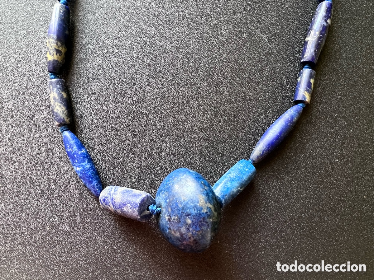Joyeria: Collar lapisl&aacute;zuli y plata de ley - Foto 5