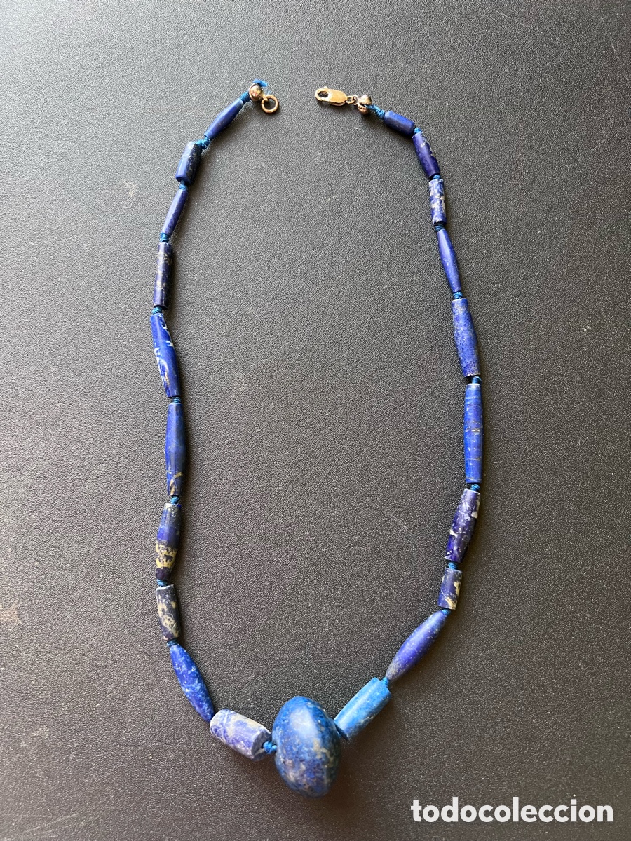 Joyeria: Collar lapisl&aacute;zuli y plata de ley - Foto 1