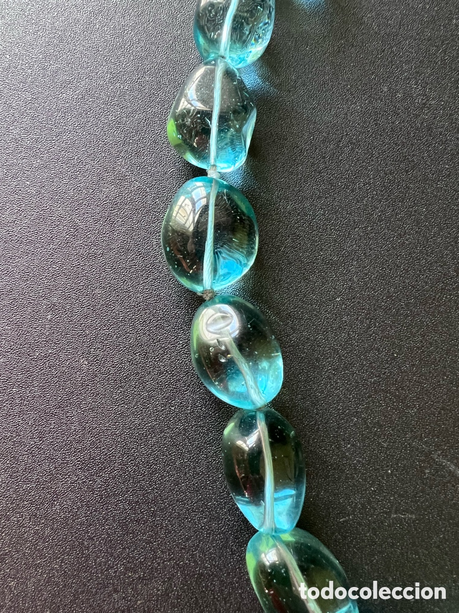 Joyeria: Collar obsidiana azul - Foto 3