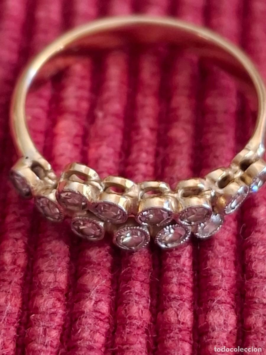 Joyeria: ANTIGUA SORTIJA ORO Y DIAMANTES - Foto 5