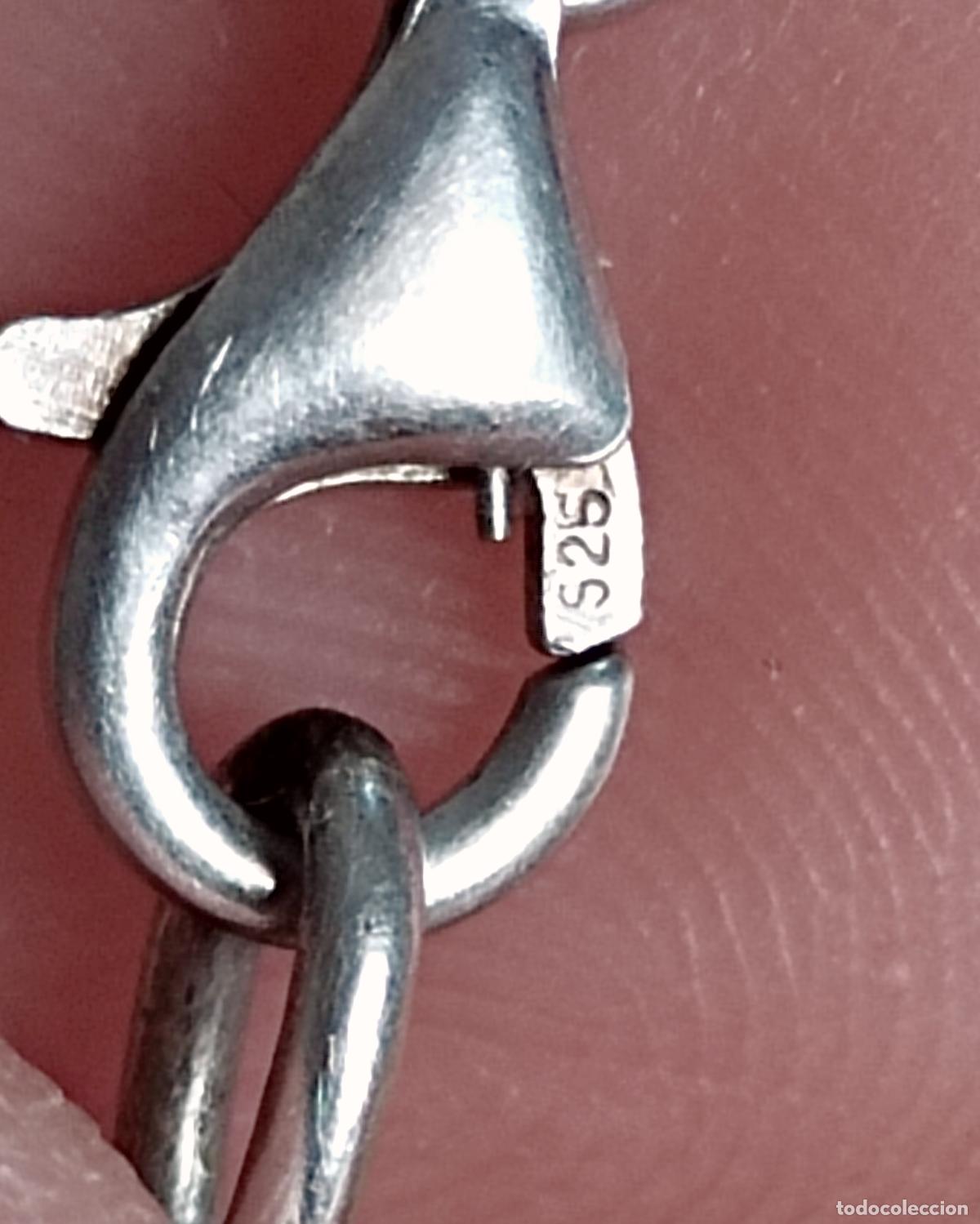 Joyeria: Pulsera de plata contrastada, con letras. - Foto 3