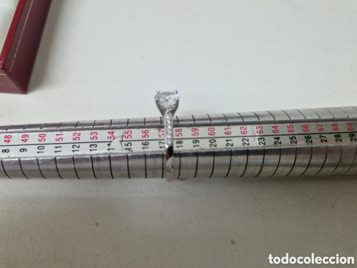 Joyeria: ANILLO DE PLATA RODIADA Y CIRCONITAS - Foto 4
