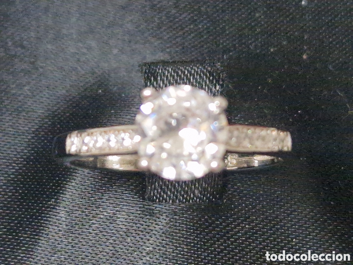 Joyeria: ANILLO DE PLATA RODIADA Y CIRCONITAS - Foto 6