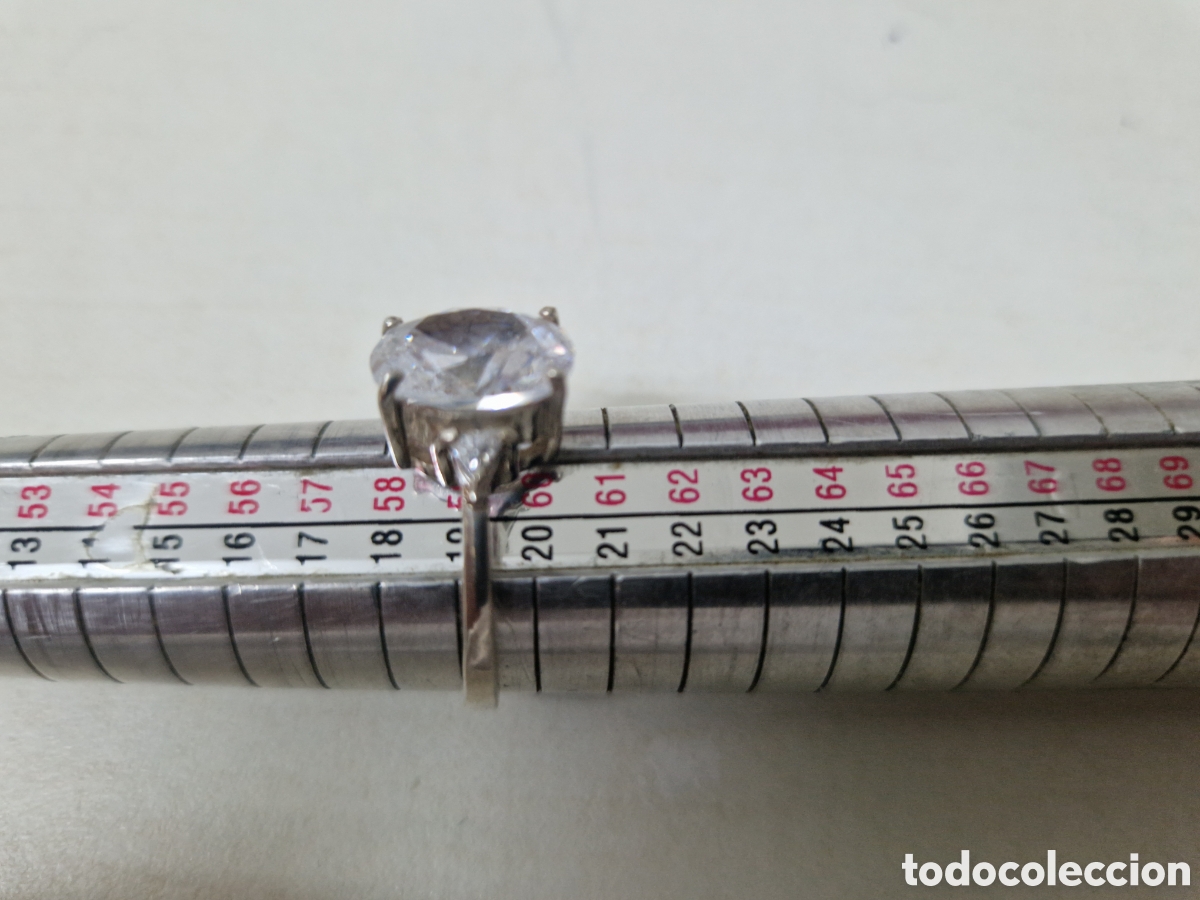 Joyeria: ANILLO PLATA Y CIRCON GRANDE - Foto 7