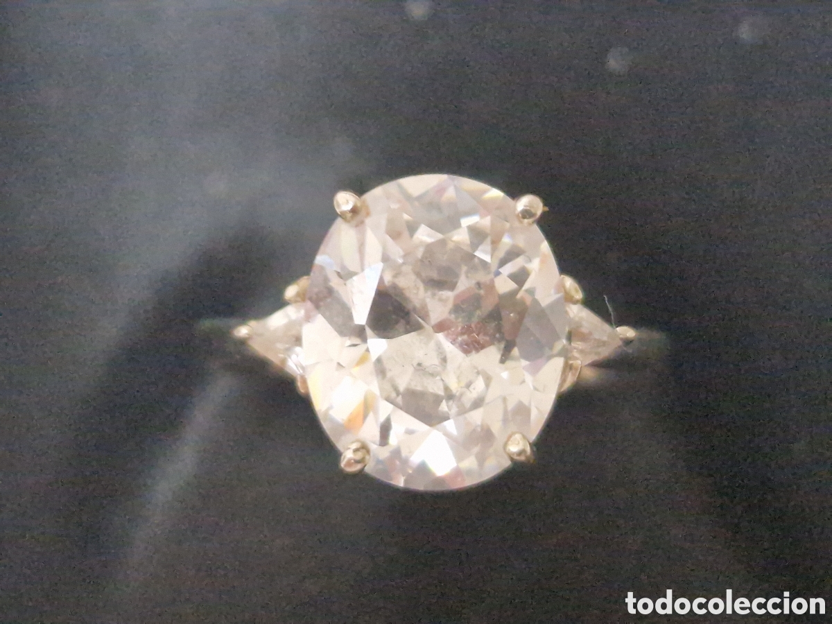Joyeria: ANILLO PLATA Y CIRCON GRANDE - Foto 1