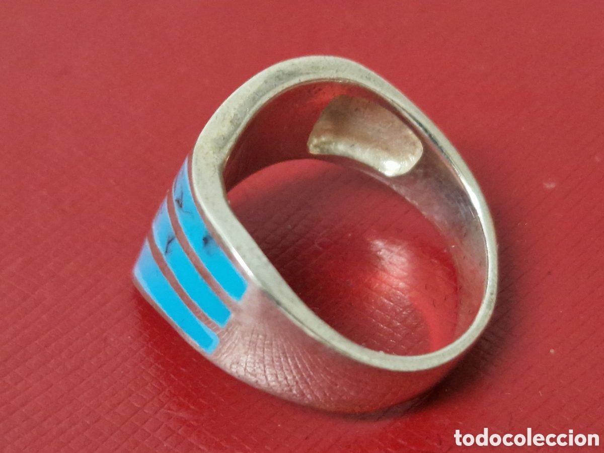 Joyeria: ANILLO PLATA Y TURQUESA NUEVO - Foto 5
