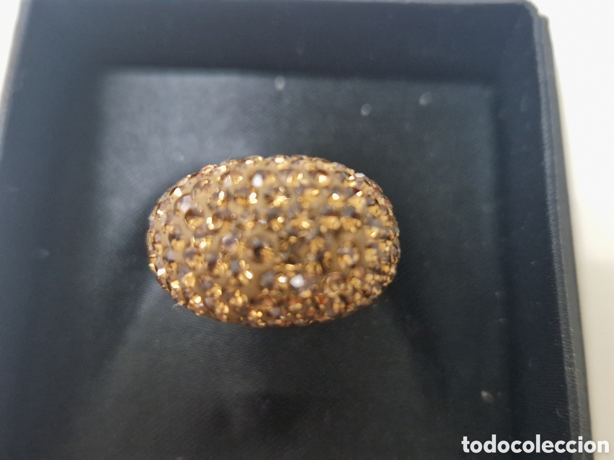 Joyeria: ANILLO PLATA DE LEY CRISTALES AMARILLOS - Foto 1