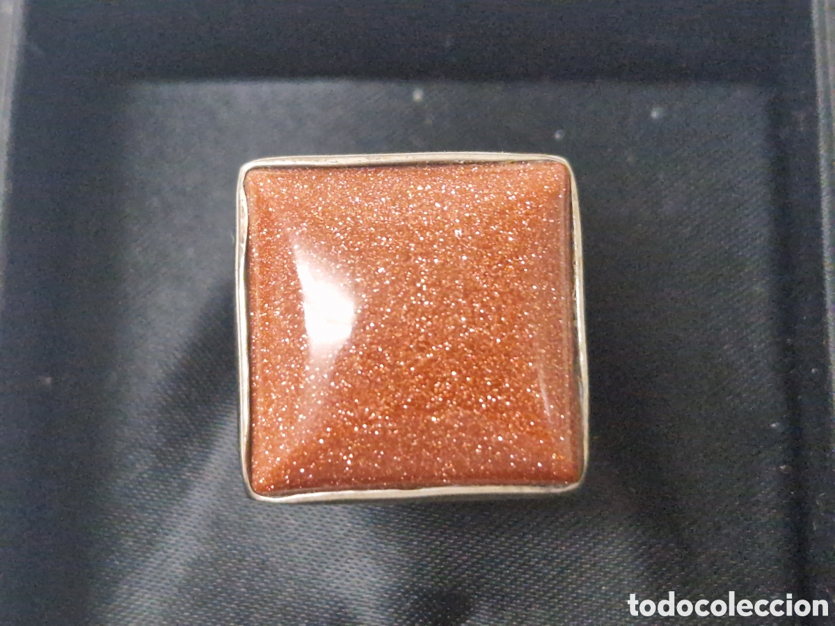 Joyeria: ANILLO DE PLATA DE LEY Y PIEDRA NATURAL - Foto 2