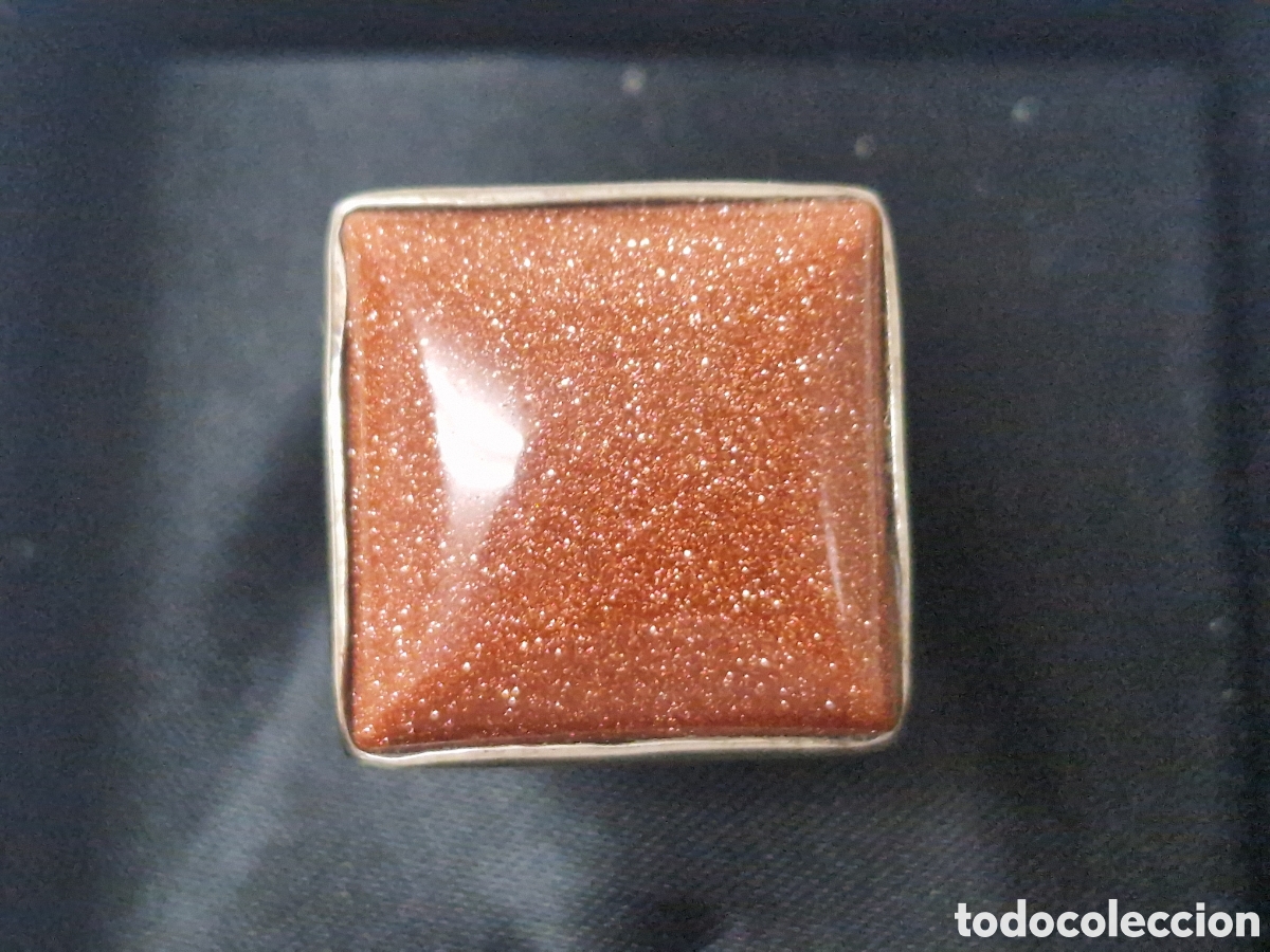 Joyeria: ANILLO DE PLATA DE LEY Y PIEDRA NATURAL - Foto 3