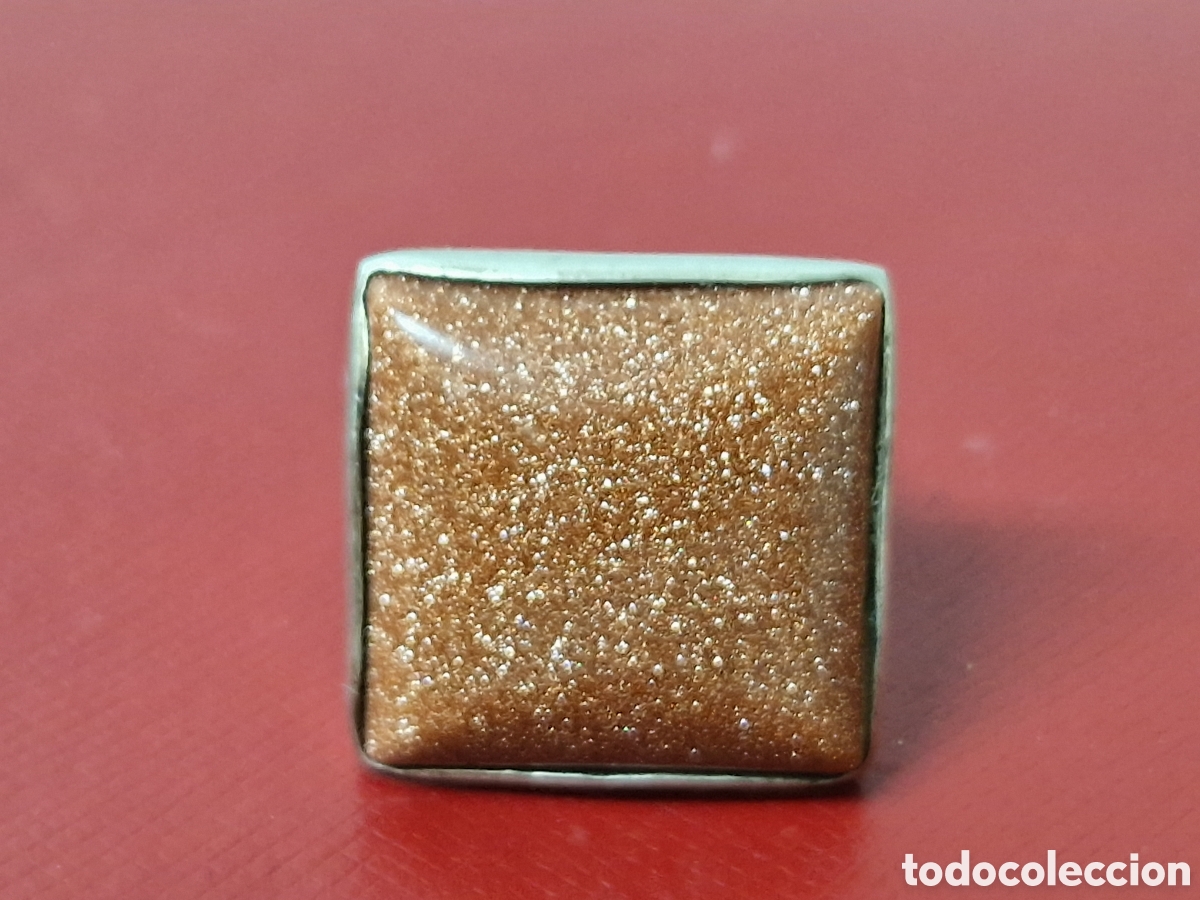 Joyeria: ANILLO DE PLATA DE LEY Y PIEDRA NATURAL - Foto 6