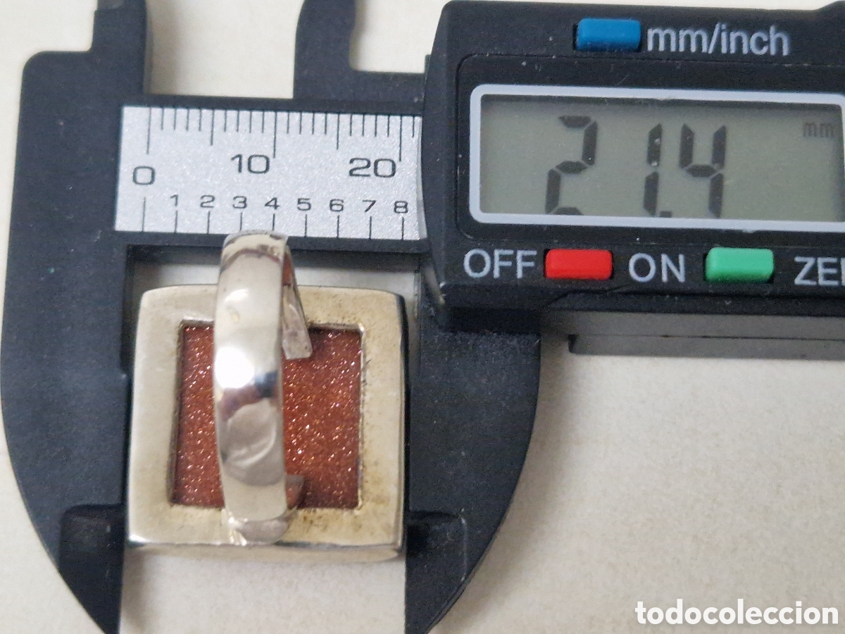 Joyeria: ANILLO DE PLATA DE LEY Y PIEDRA NATURAL - Foto 7