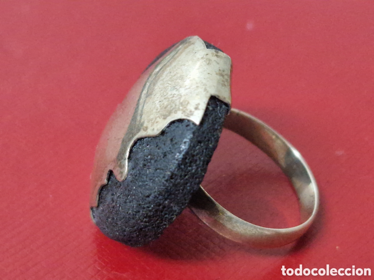 Joyeria: ANILLO PLATA DE LEY PIEDRA VOLCANICA - Foto 2